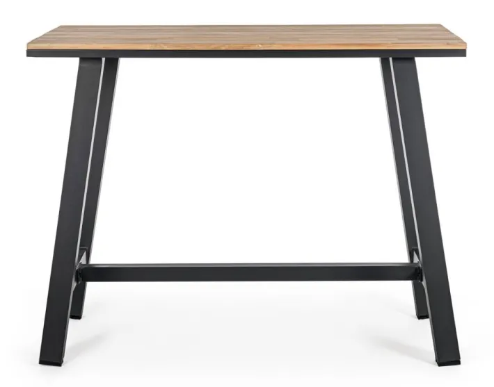 Bizzotto Tavoli>TAVOLO BAR IN ALLUMINIO ANTRACITE YK13 - SKIPPER