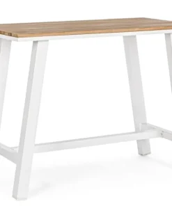 Bizzotto Tavoli>TAVOLO BAR IN ALLUMINIO BIANCO YK11 - SKIPPER
