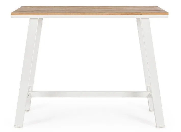 Bizzotto Tavoli>TAVOLO BAR IN ALLUMINIO BIANCO YK11 - SKIPPER
