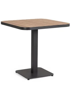 Bizzotto Tavoli>TAVOLO BELMAR 75X75 ANTRACITE YK13