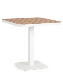 Bizzotto Tavoli>TAVOLO BELMAR 75X75 BIANCO YK11