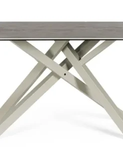 Bizzotto Tavoli>TAVOLO CON PIANO IN CERAMICA TORTORA - SEAN