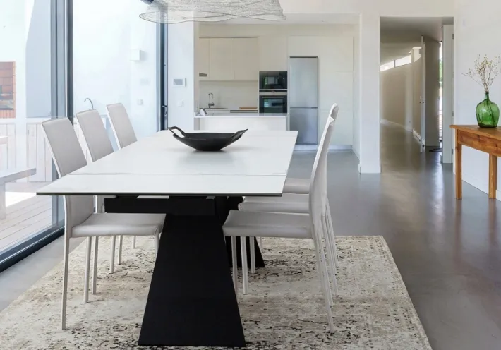 Bizzotto Tavoli>TAVOLO CON PIANO IN CERAMICA - BLAZAR