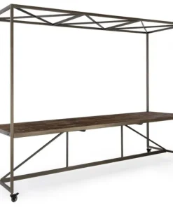 Bizzotto Carrelli Ed Espositori>TAVOLO ESPOSITORE C-TETTO 300X210H