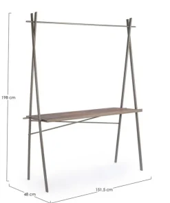 Bizzotto Carrelli Ed Espositori>TAVOLO ESPOSITORE IN LEGNO RETTANGOLARE
