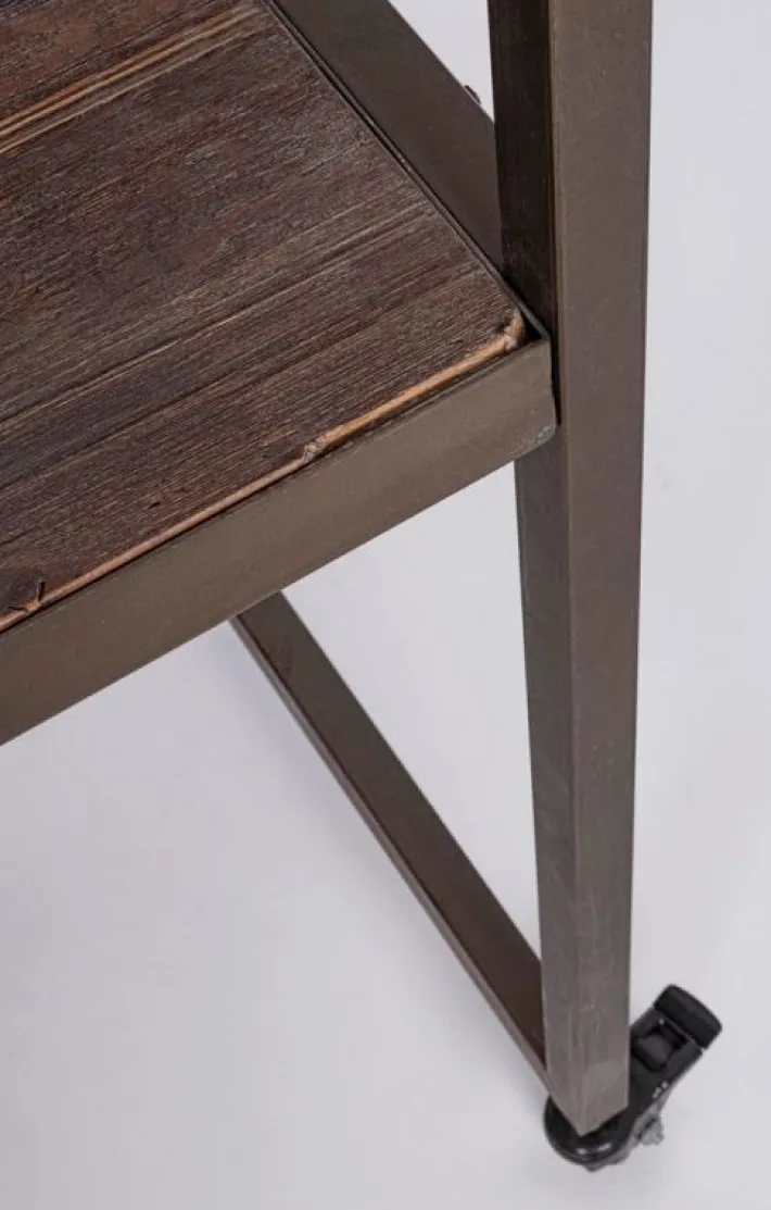 Bizzotto Carrelli Ed Espositori>TAVOLO ESPOSITORE IN LEGNO CON TETTO