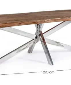 Bizzotto Tavoli>TAVOLO FISSO IN LEGNO - ARKANSAS