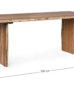 Bizzotto Tavoli>TAVOLO FISSO IN LEGNO - ENEAS