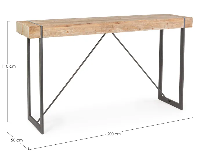 Bizzotto Tavoli>TAVOLO FISSO IN LEGNO - GARRETT