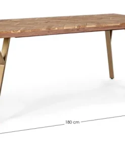 Bizzotto Tavoli>TAVOLO FISSO IN LEGNO 180X90 - RAIDA