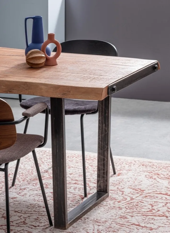 Bizzotto Tavoli>TAVOLO FISSO IN LEGNO 180X90 - ELMER