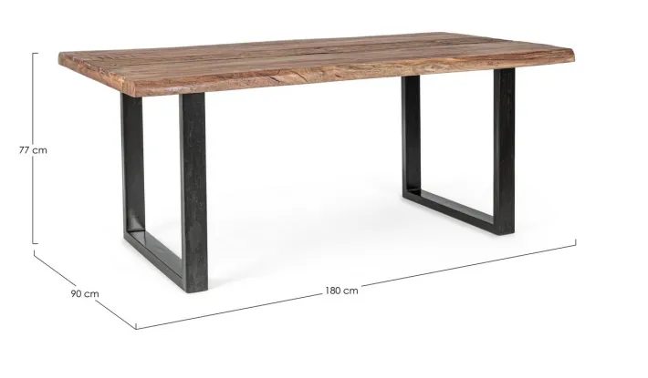 Bizzotto Tavoli>TAVOLO FISSO IN LEGNO 180X90 - NOTTINGHAM