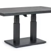 Bizzotto Tavoli>TAVOLO IN ALLUMINIO ANTRACITE JX55 - TRUMAN