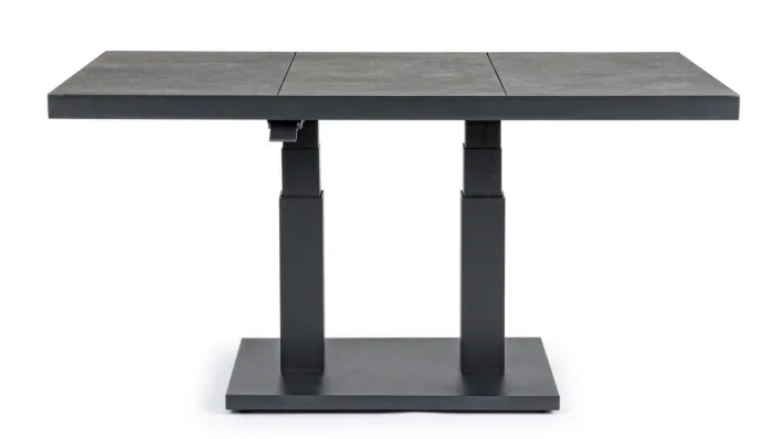 Bizzotto Tavoli>TAVOLO IN ALLUMINIO ANTRACITE JX55 - TRUMAN
