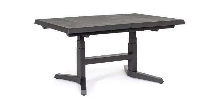 Bizzotto Tavoli>TAVOLO IN ALLUMINIO ANTRACITE JX55 - ROBERT