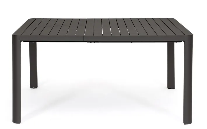 Bizzotto Tavoli>TAVOLO IN ALLUMINIO ANTRACITE CX23 - KIPLIN