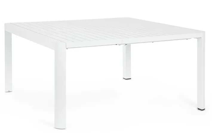Bizzotto Tavoli>TAVOLO IN ALLUMINIO BIANCO CX21 - KIPLIN