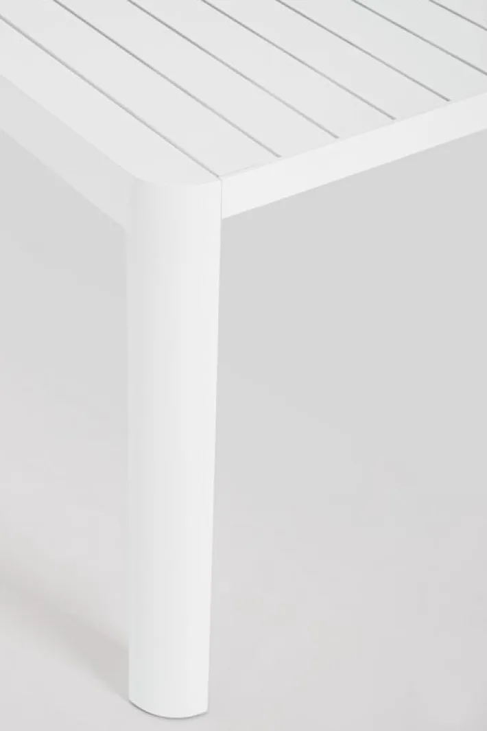 Bizzotto Tavoli>TAVOLO IN ALLUMINIO BIANCO CX21 - KIPLIN