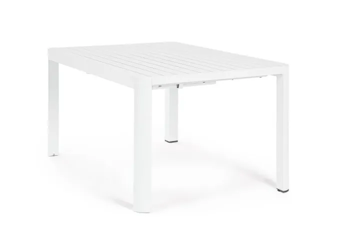 Bizzotto Tavoli>TAVOLO IN ALLUMINIO BIANCO CX21 - KIPLIN