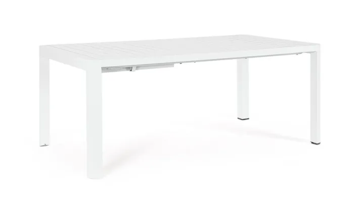 Bizzotto Tavoli>TAVOLO IN ALLUMINIO BIANCO CX21 - KIPLIN