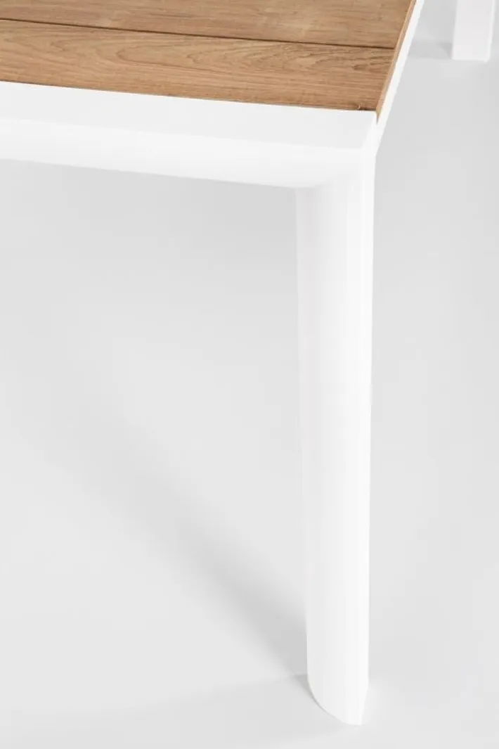 Bizzotto Tavoli>TAVOLO IN ALLUMINIO BIANCO GK50 - CAMERON