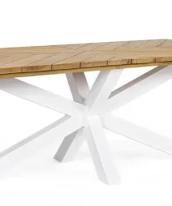 Bizzotto Tavoli>TAVOLO IN ALLUMINIO BIANCO RT01 - PALMDALE