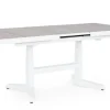 Bizzotto Tavoli>TAVOLO IN ALLUMINIO BIANCO JX11 - ROBERT