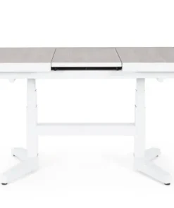 Bizzotto Tavoli>TAVOLO IN ALLUMINIO BIANCO JX11 - ROBERT