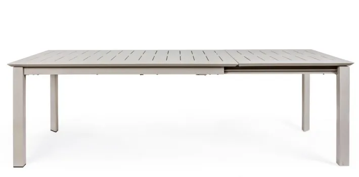 Bizzotto Tavoli>TAVOLO IN ALLUMINIO 160/240X100 - KONNOR RASTIN