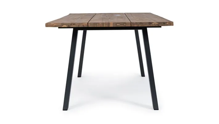 Bizzotto Tavoli>TAVOLO IN LEGNO ANTRACITE 160X90 - OSLO FSC