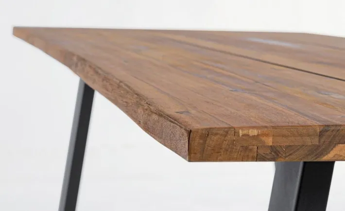 Bizzotto Tavoli>TAVOLO IN LEGNO ANTRACITE 160X90 - OSLO FSC