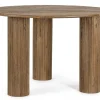 Bizzotto Tavoli>TAVOLO IN LEGNO BROWN D120 - DACCA