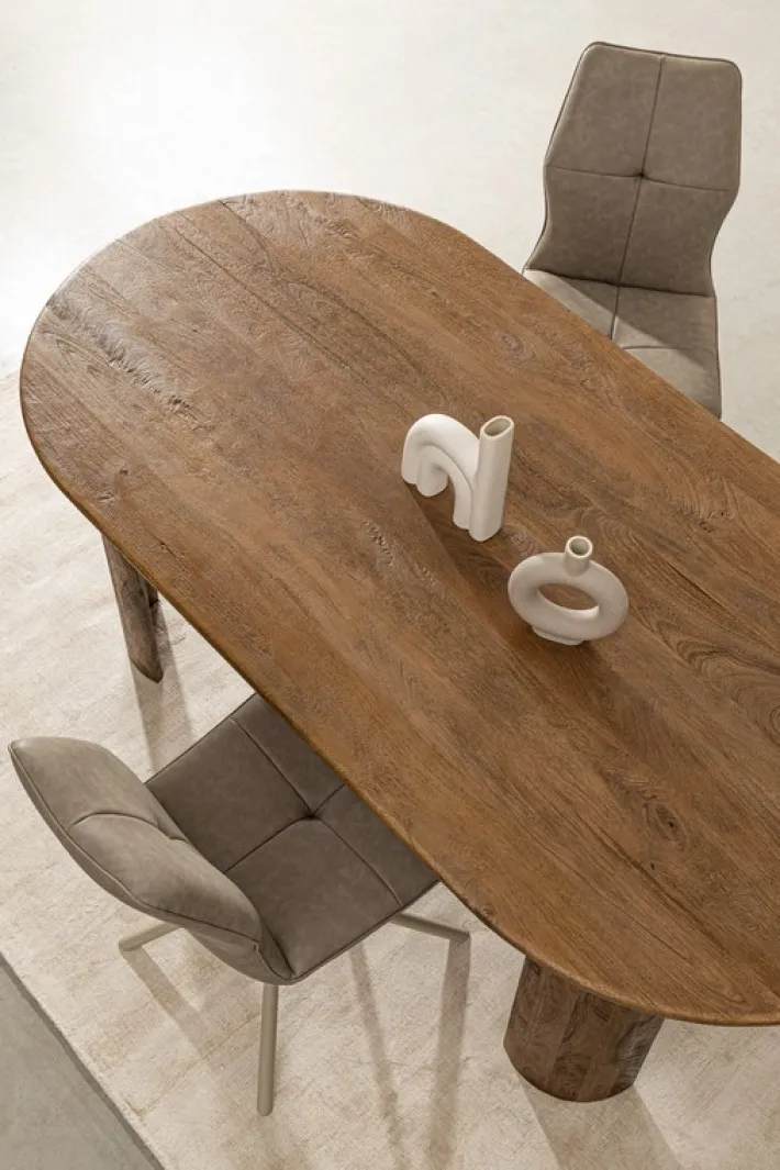 Bizzotto Tavoli>TAVOLO IN LEGNO BROWN- ORLANDO