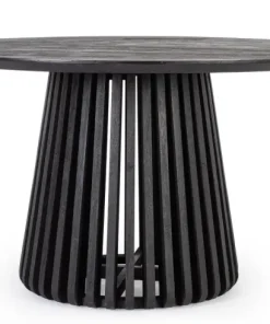 Bizzotto Tavoli>TAVOLO IN LEGNO NERO D130 - ODION