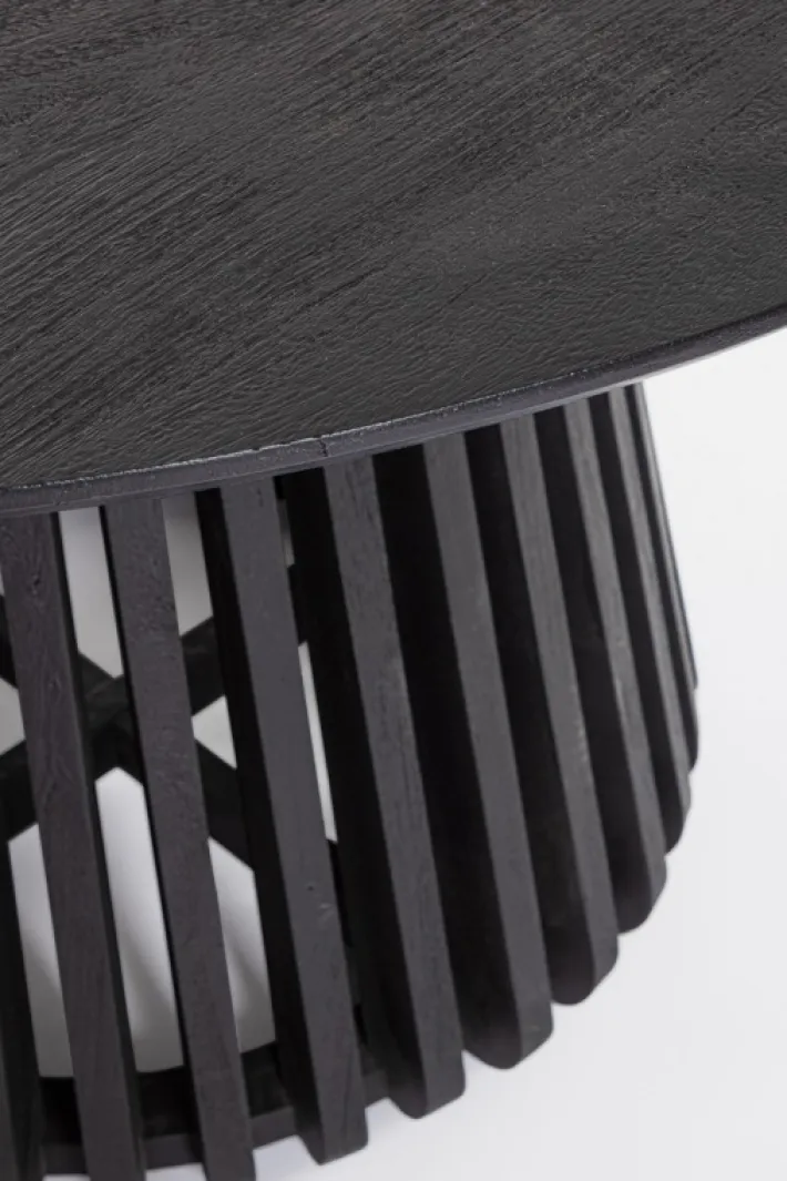 Bizzotto Tavoli>TAVOLO IN LEGNO NERO D130 - ODION