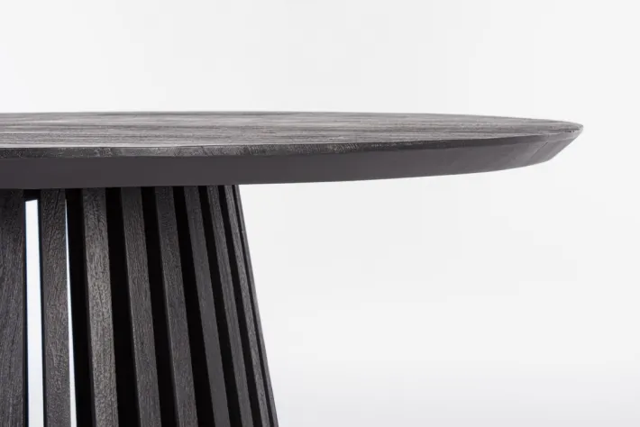 Bizzotto Tavoli>TAVOLO IN LEGNO NERO D130 - ODION