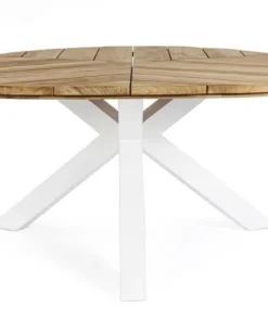 Bizzotto Tavoli>TAVOLO IN TEAK BIANCO RT01 - PALMDALE
