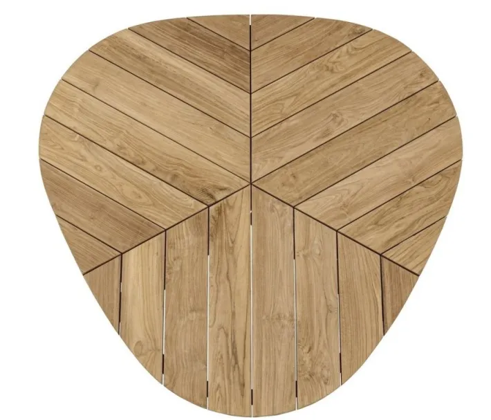 Bizzotto Tavoli>TAVOLO IN TEAK BIANCO RT01 - PALMDALE