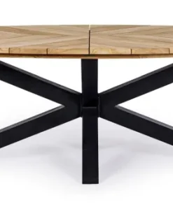 Bizzotto Tavoli>TAVOLO IN TEAK CARBON RT02 - PALMDALE