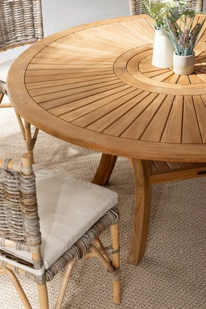 Bizzotto Tavoli>TAVOLO IN TEAK D155 - MARYLAND