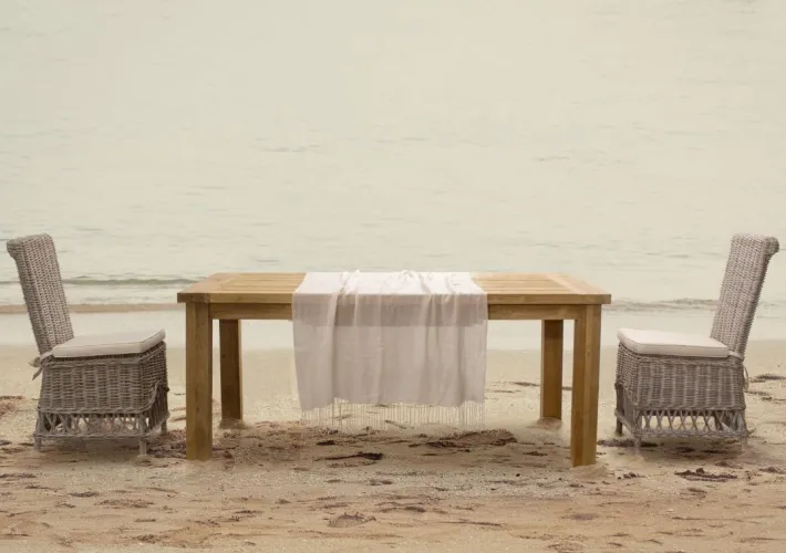 Bizzotto Tavoli>TAVOLO IN TEAK RICICLATO - BOUNTY
