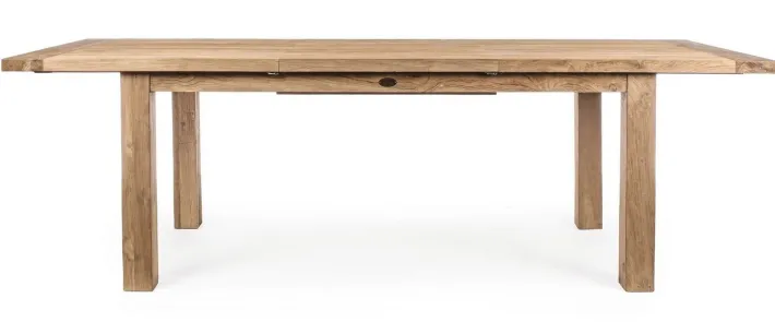Bizzotto Tavoli>TAVOLO IN TEAK RICICLATO 180/250 - BOUNTY