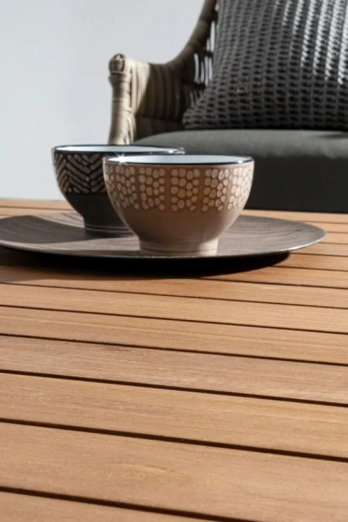 Bizzotto Tavoli>TAVOLO IN TEAK RICICLATO 180/250 - BOUNTY