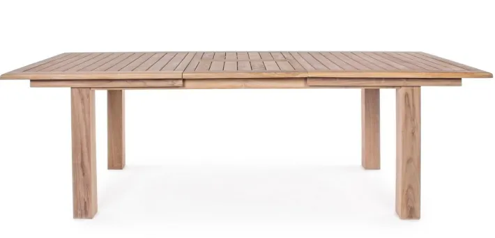 Bizzotto Tavoli>TAVOLO IN TEAK 180/240X100 - MARYLAND
