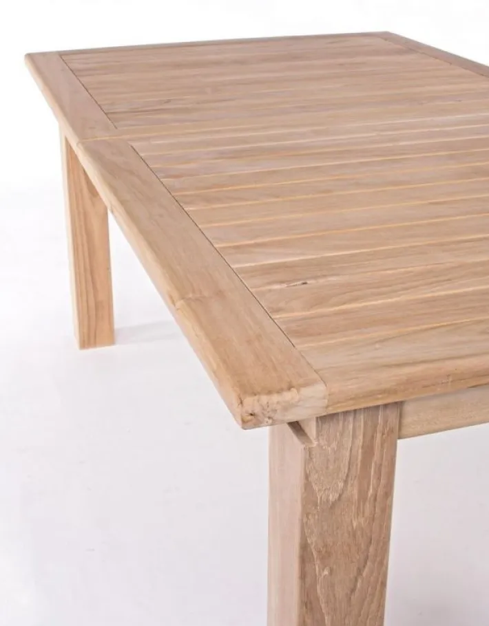 Bizzotto Tavoli>TAVOLO IN TEAK 180/240X100 - MARYLAND