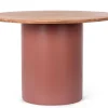 Bizzotto Tavoli>TAVOLO OJAS TERRACOTTA D115