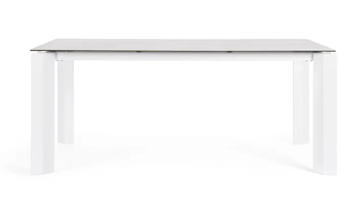 Bizzotto Tavoli>TAVOLO OTAVIO 180X95 BIANCO WG20
