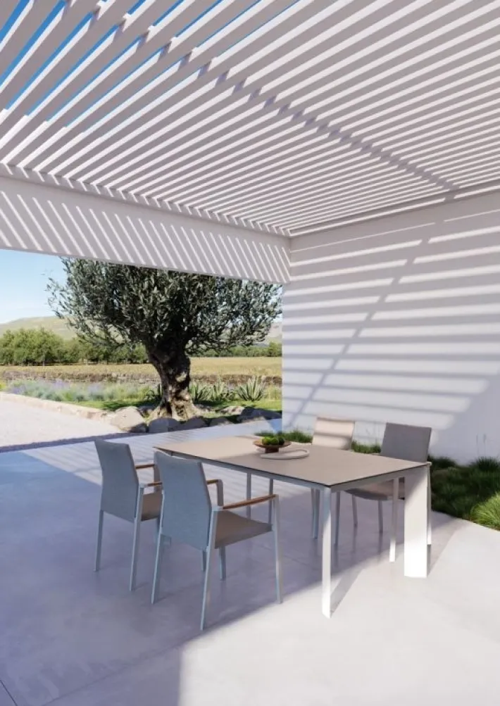Bizzotto Tavoli>TAVOLO OTAVIO 180X95 BIANCO WG20
