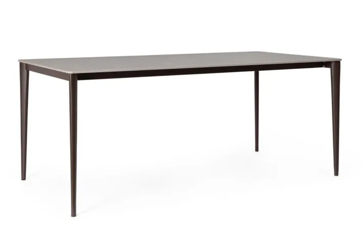 Bizzotto Tavoli>TAVOLO REIJA 180X90 RUST/GRIGIO CHIARO