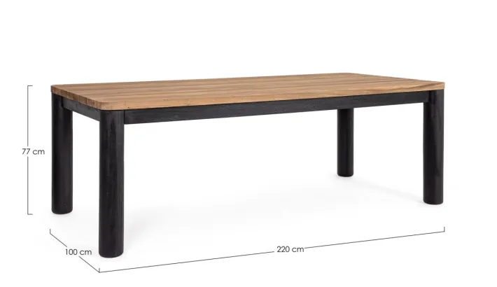 Bizzotto Tavoli>TAVOLO RODERICK 220X100